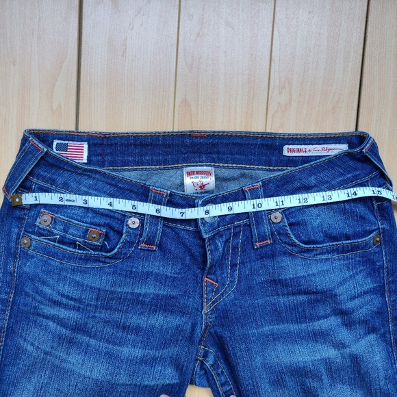 True Religion Skinny Washed Denim Ankle  Jeans - Picture 4 of 8